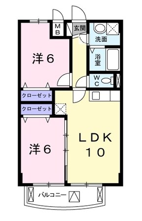 グラン・フォンテーヌの物件間取画像